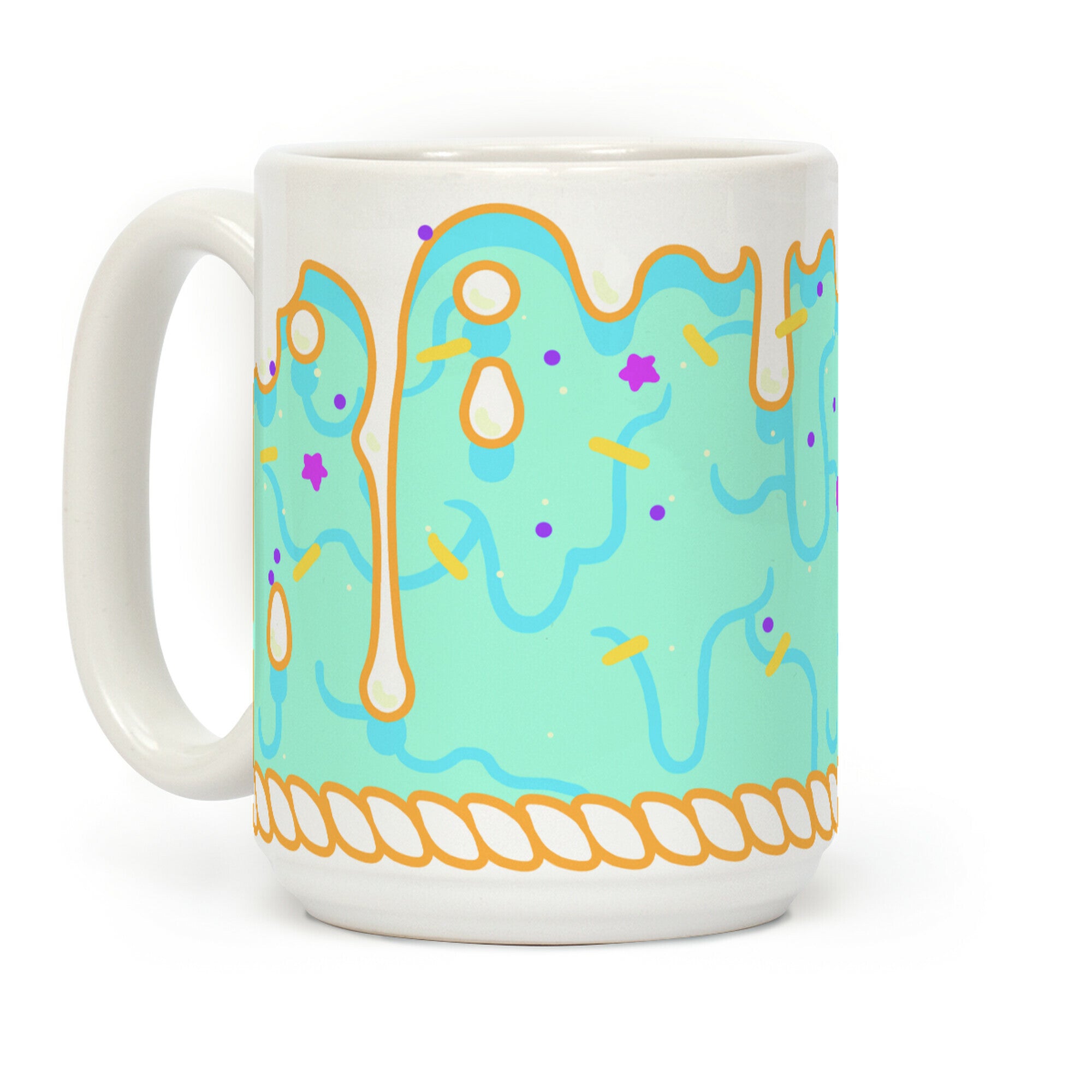 Green Cupcake Icing Coffee Mug